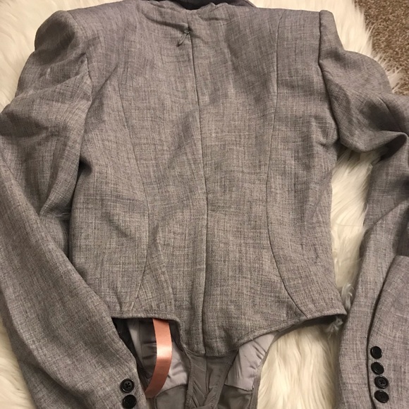 SOLD NWT House of CB Brisa Suit Jacket Bodysuit - Picture 6 of 9